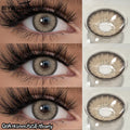 EYESHARE 1 Pair Colored Contact Lenses Gray Pupils Lens Brown Makeup Lenses Blue Lenses Fashion Green Contact for Eyes Yearly