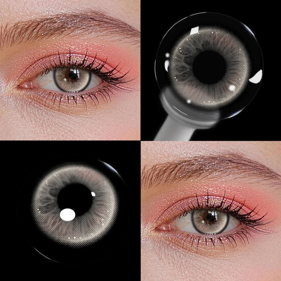 Lalens Viva Blue Green 14.5mm Enlarging Effect 6 Months Colored Contact Lenses Fashion Soft Lens For Daily Makeup Eye Contacts