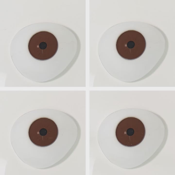 Lalens 14.0mm Small Pupil Natural Sin Blue Green Colored Contact Lenses Half Yearly Soft Lens Fashion Cosmetic Eyewear Contacts