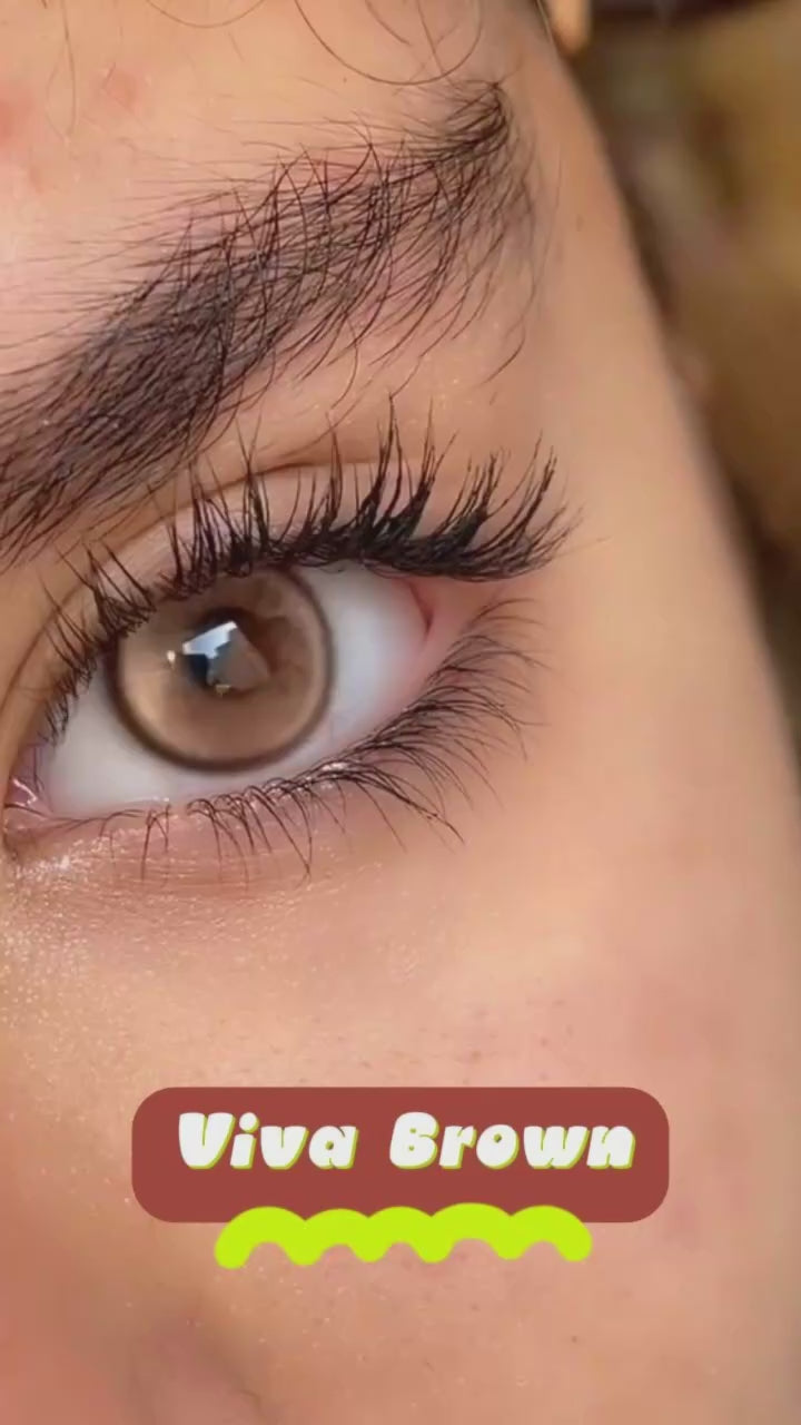 Lalens Viva Blue Green 14.5mm Enlarging Effect 6 Months Colored Contact Lenses Fashion Soft Lens For Daily Makeup Eye Contacts
